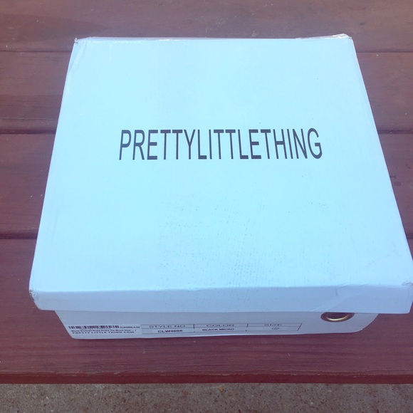 PRETTY LITTLE THING SHOES A FEW DIFFERENT SIZES - Picture 1 of 8